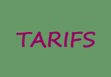 Tarifs